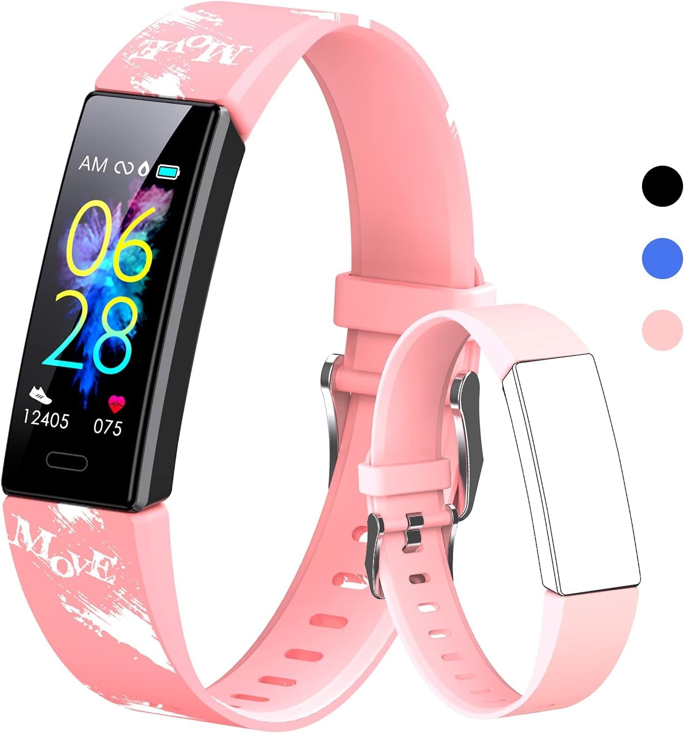 Kids Fitness Tracker Watch | IP68 Waterproof, 11 Sport Modes, Ages 6–16
