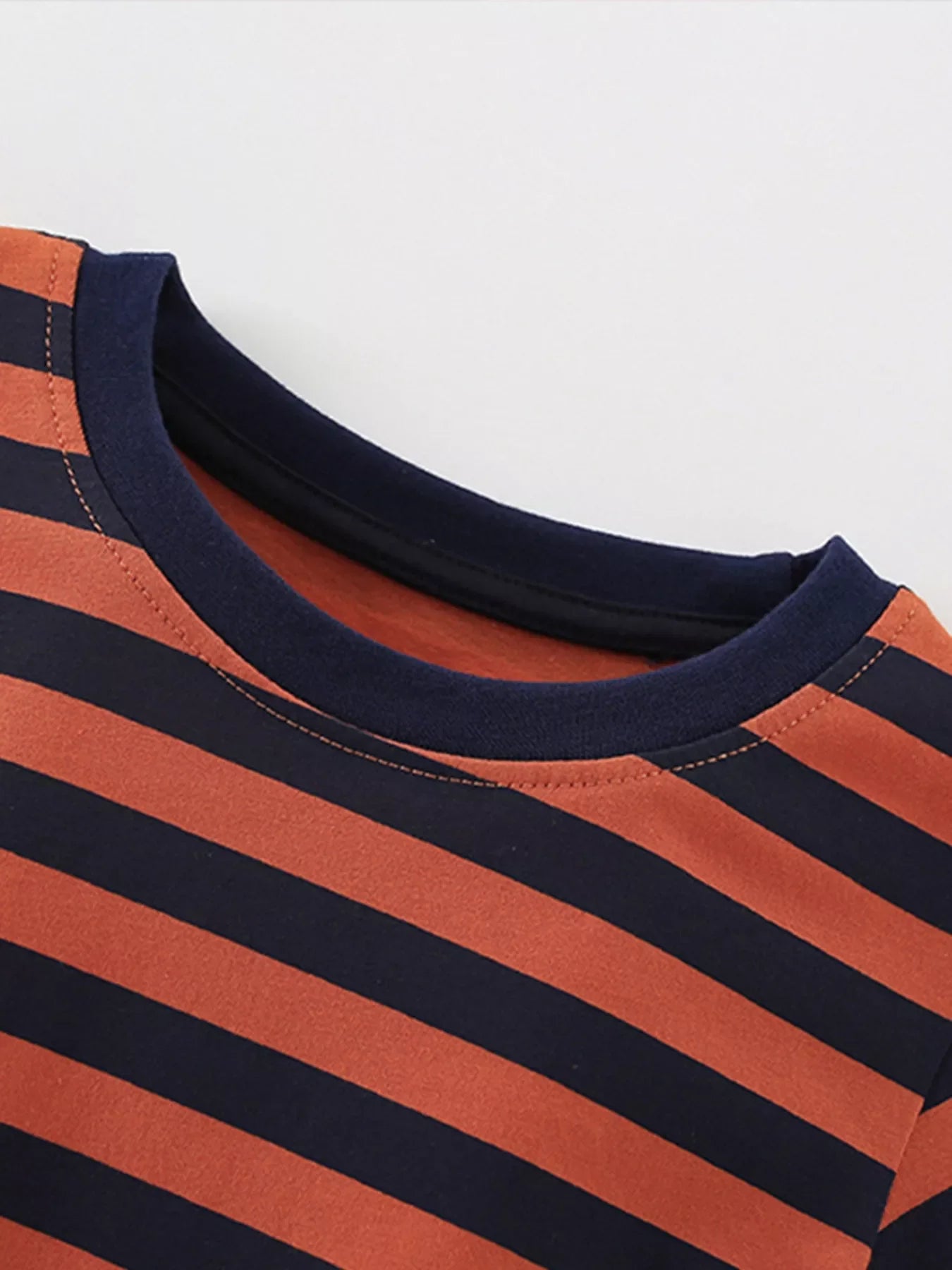 Kids Striped Summer Outfit Set - Comfortable 2-Piece Top & Shorts